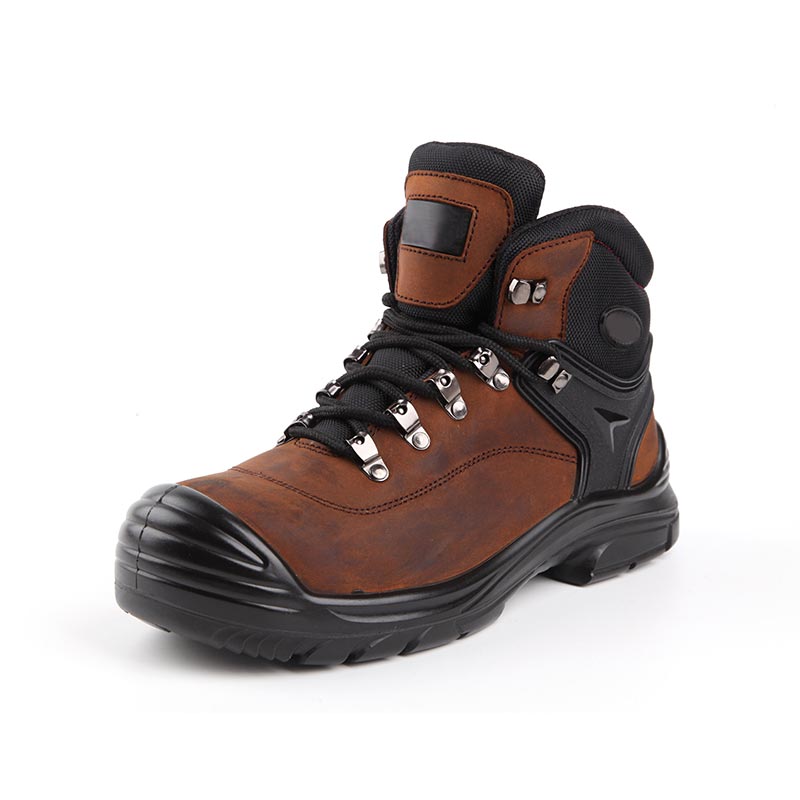 Mid-Cut Steel-Toe Waterproof Construction Safety Shoes Mid-Cut Steel-Toe Waterproof Construction Safety Shoes